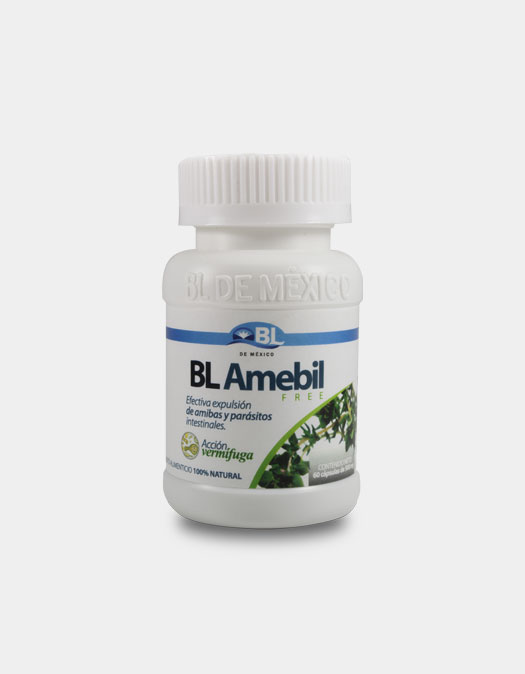 <strong>BLAmebil Free</strong> es una combinación de plantas medicinales, cuya finalidad  es expulsar los parásitos intestinales, se recomienda ampliamente en casos de amibiasis y problemas parasitarios.<br><br> Los componentes de <strong>BLAmebil Free</strong> actúan limpiando y purificando el tracto gastrointestinal, poseen actividad antihelmíntica, vermífuga y antiséptica.<br><br><strong>Indicaciones:</strong><br> Amebiasis, parásitos intestinales, disentería de origen amibiano o infeccioso.