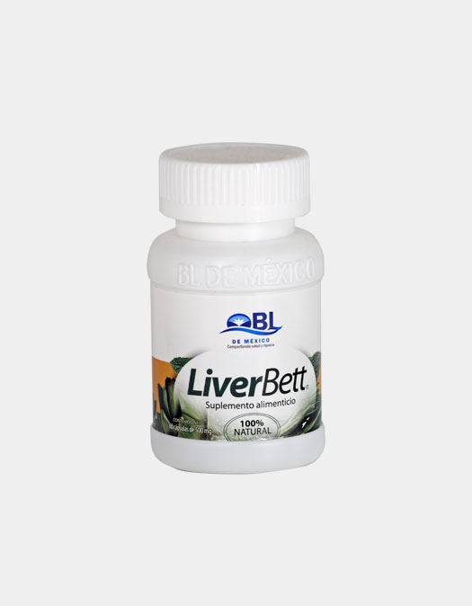 <strong>LiverBett</strong> El uso regular de better liver tonifica y refuerza al hígado.Posee un efecto estimulante que favorece el buen funcionamiento del hígado y vías biliares, además, previene la formación de cálculos biliares, ayuda al organismo a eliminar el exceso de bilis y en los casos de afecciones biliares y en la ictericia.<br><br><strong>Indicaciones:</strong><br>Insuficiencia hepatobiliar, congestión hepática, hepatitis, cálculos biliares, ictericia, colecistitis, vesícula perezosa, curas depurativas, niveles altos de colesterol.